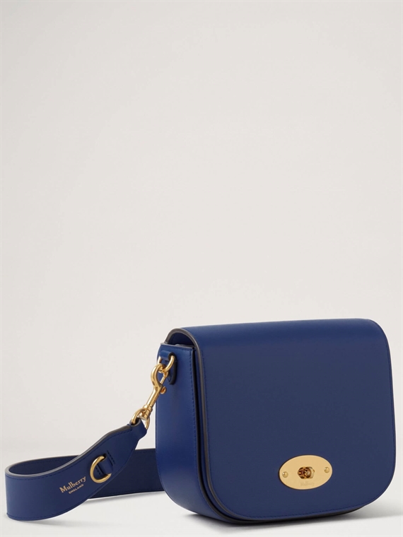 Mulberry Small Darley Satchel Pigment Blue
